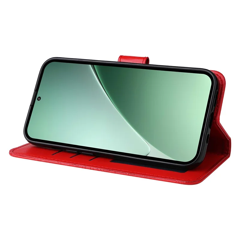 For Xiaomi 15 Pro Case Sunflower Imprint Leather Wallet Phone Cover - Red