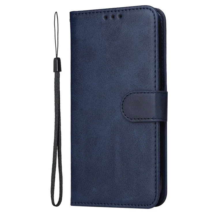Custodia portafoglio in pelle PU a libro per vivo X200 Pro mini 5G - Blu