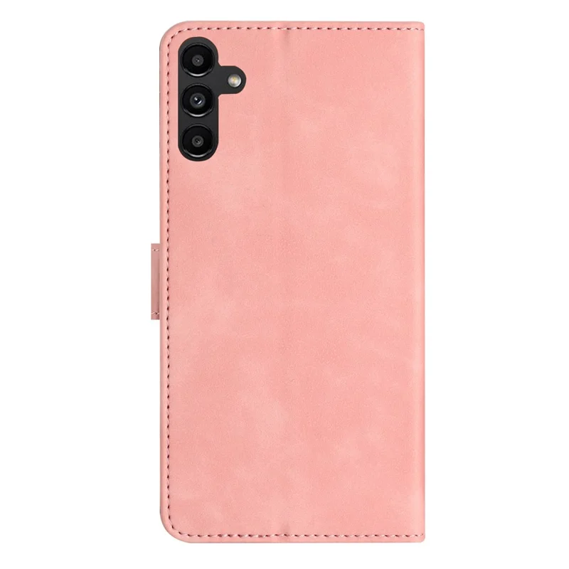 For Samsung Galaxy A26 5G Case Imprinted Butterfly Leather Wallet Phone Cover - Pink
