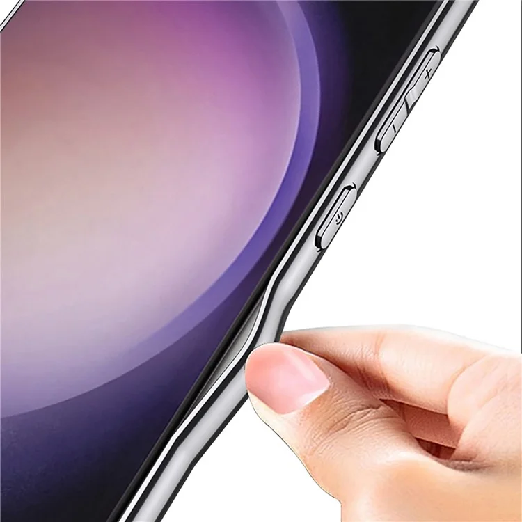 Funda para Samsung Galaxy S23 Ultra de GKK, diseño en forma de X, funda protectora híbrida para el teléfono - textura de fibra de carbono