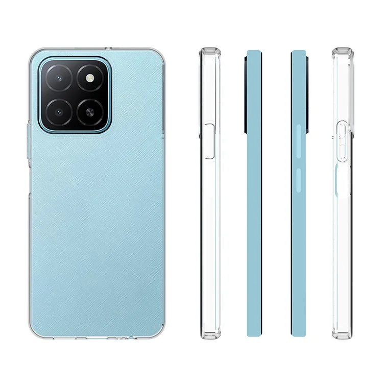 10 pièces / Pack pour Honor X5b / X5b Plus Étui sans marque d'eau TPU de protection transparente pour téléphone