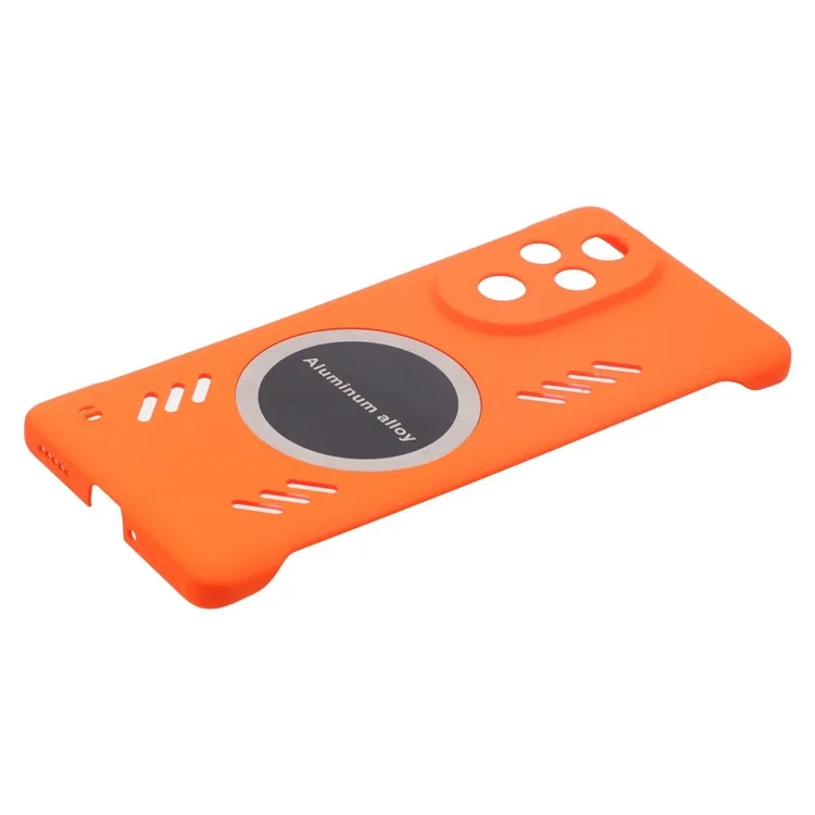 For Honor 200 5G Case Hard PC Frameless Heat Dissipation Phone Cover - Orange