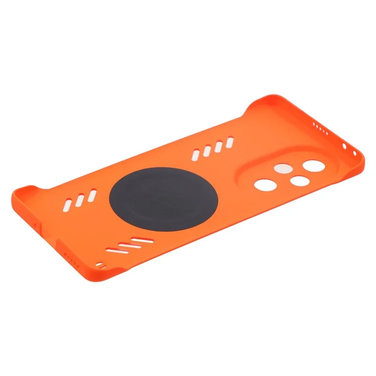For Honor 200 5G Case Hard PC Frameless Heat Dissipation Phone Cover - Orange