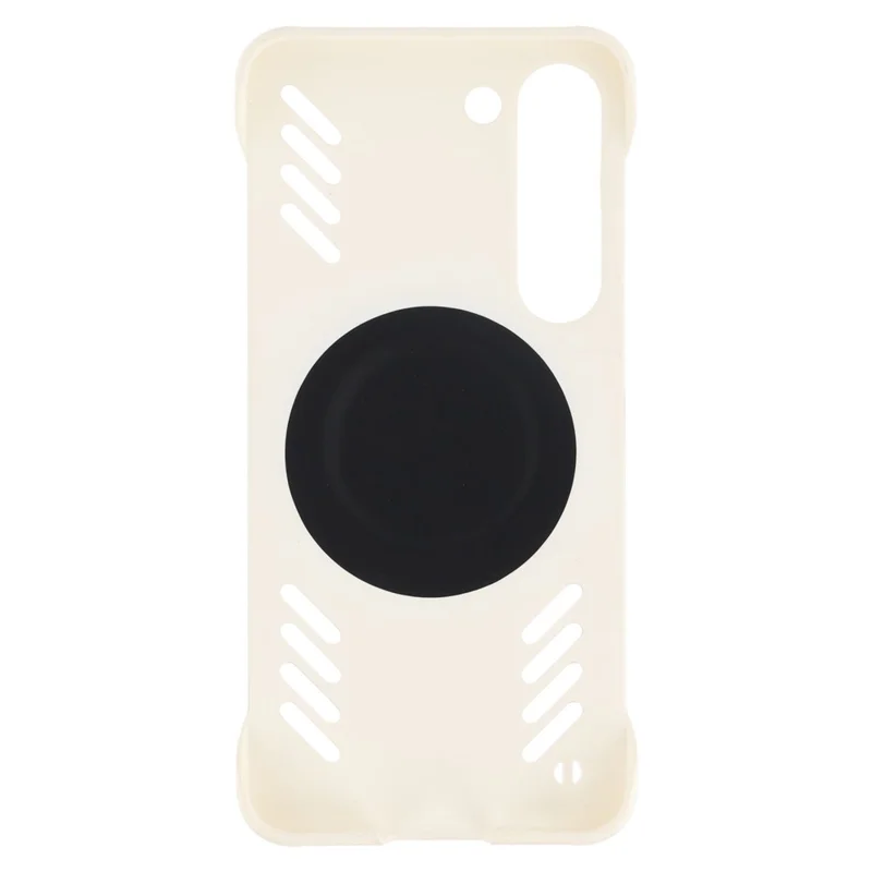 For Samsung Galaxy S23+ Case Hard PC Frameless Heat Dissipation Phone Cover - White