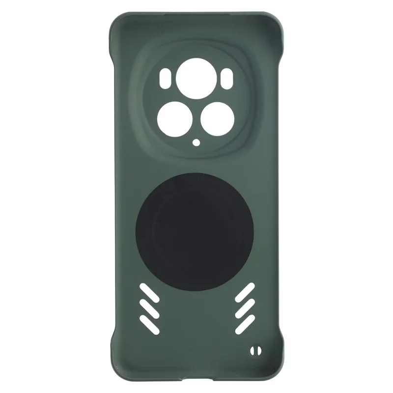 For Honor Magic6 Pro 5G Case Hard PC Frameless Heat Dissipation Phone Cover - Green