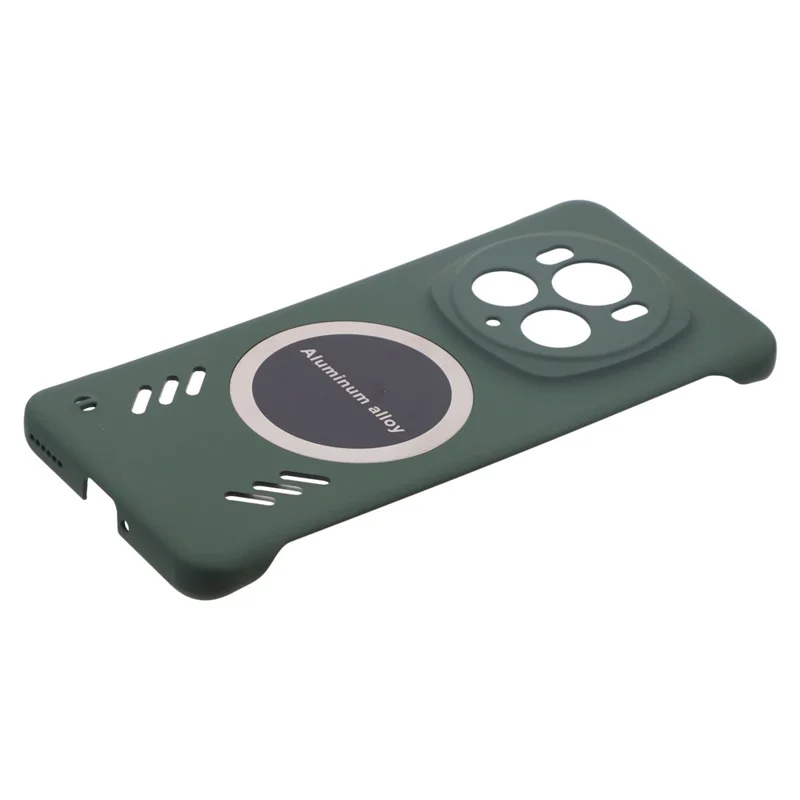 For Honor Magic6 Pro 5G Case Hard PC Frameless Heat Dissipation Phone Cover - Green