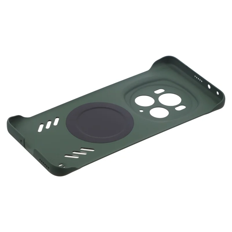 For Honor Magic6 Pro 5G Case Hard PC Frameless Heat Dissipation Phone Cover - Green