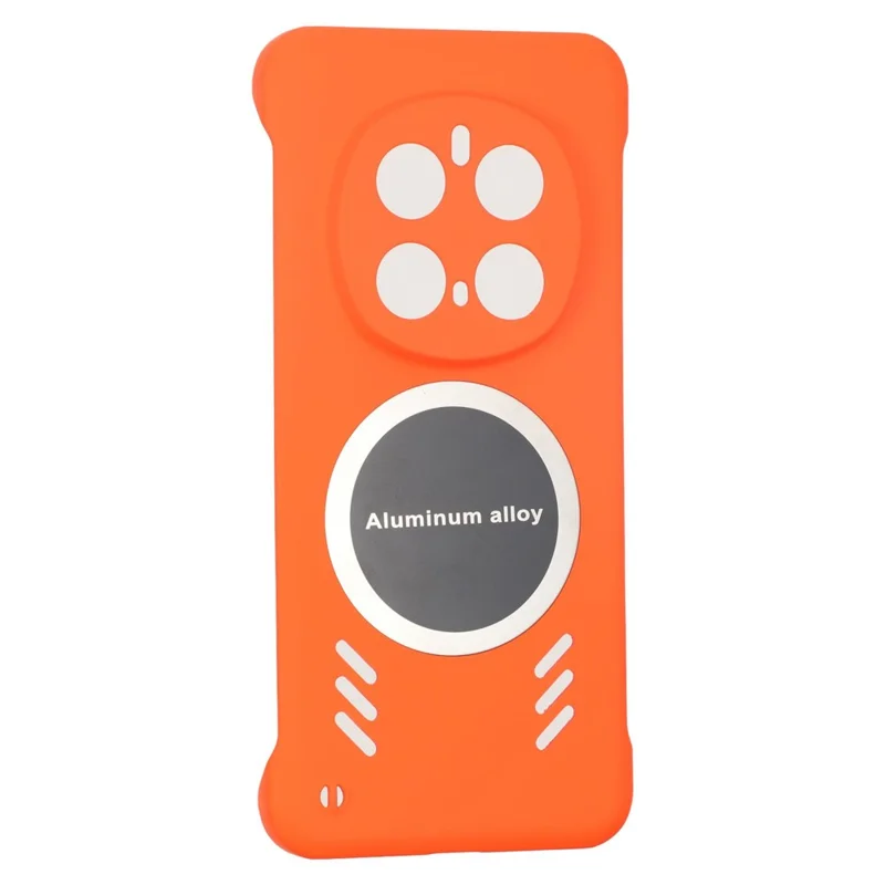 For Honor Magic7 Pro 5G Case Hard PC Frameless Heat Dissipation Phone Cover - Orange