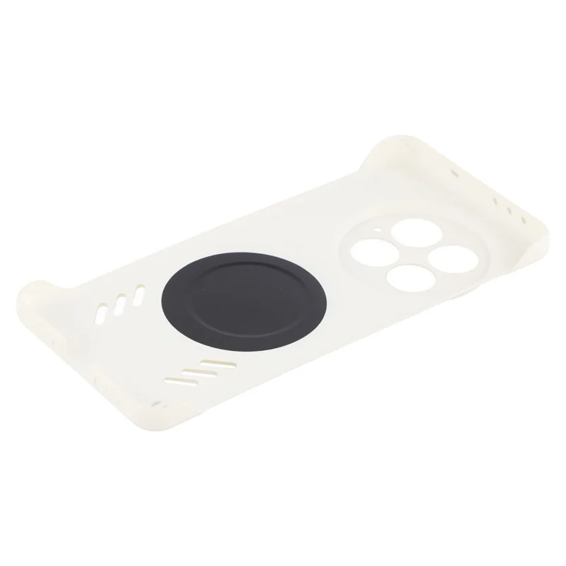 For OnePlus 13 Case Hard PC Frameless Heat Dissipation Phone Cover - White