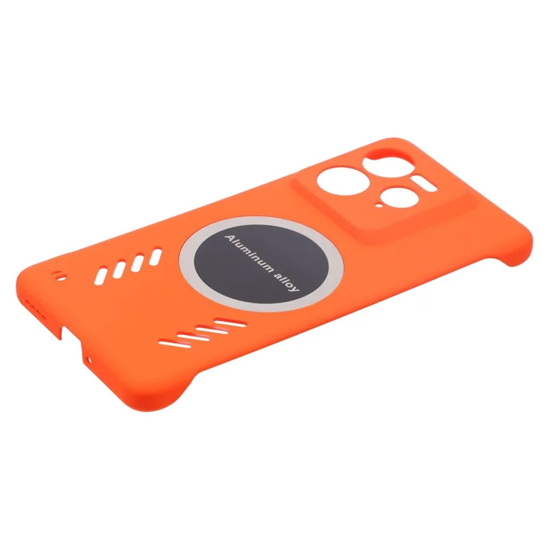 For Realme GT 7 Pro 5G Case Hard PC Frameless Heat Dissipation Phone Cover - Orange
