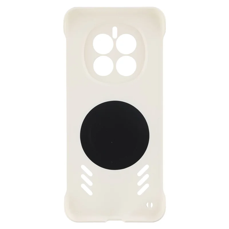 For Honor Magic7 5G Case Hard PC Frameless Heat Dissipation Phone Cover - White