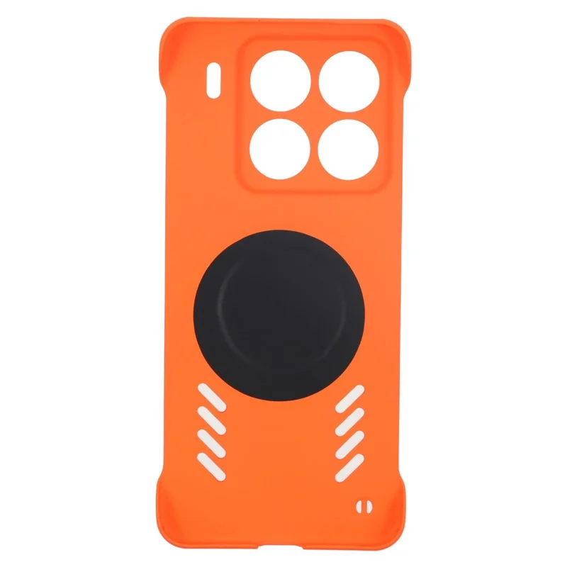 Для Xiaomi 15 Pro Case Hard PC Frameless Heat Dissipation Phone Cover - Orange