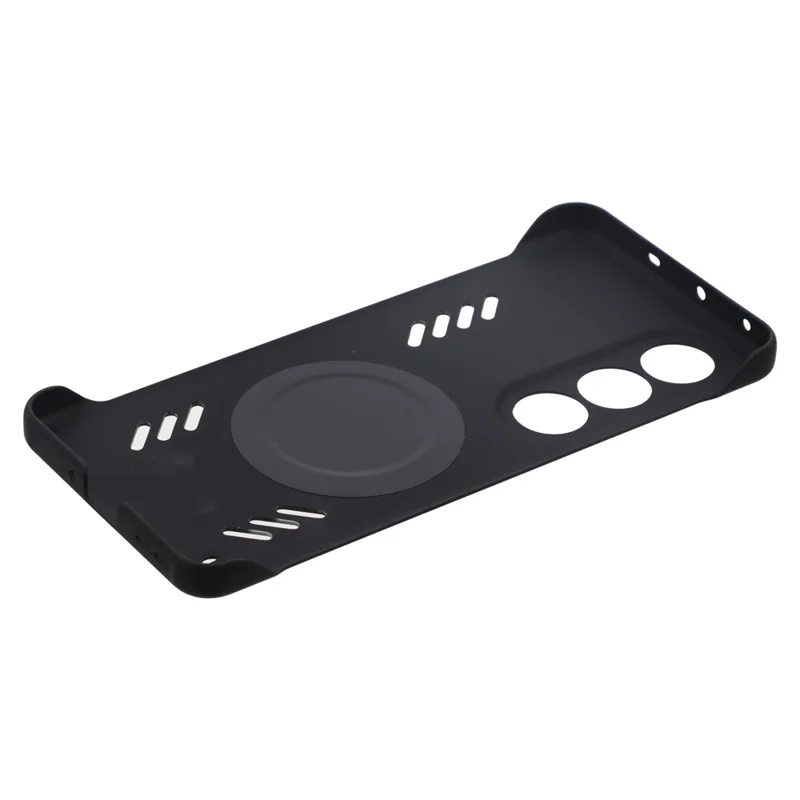 For OnePlus Ace 3V 5G Case Hard PC Frameless Heat Dissipation Phone Cover - Black