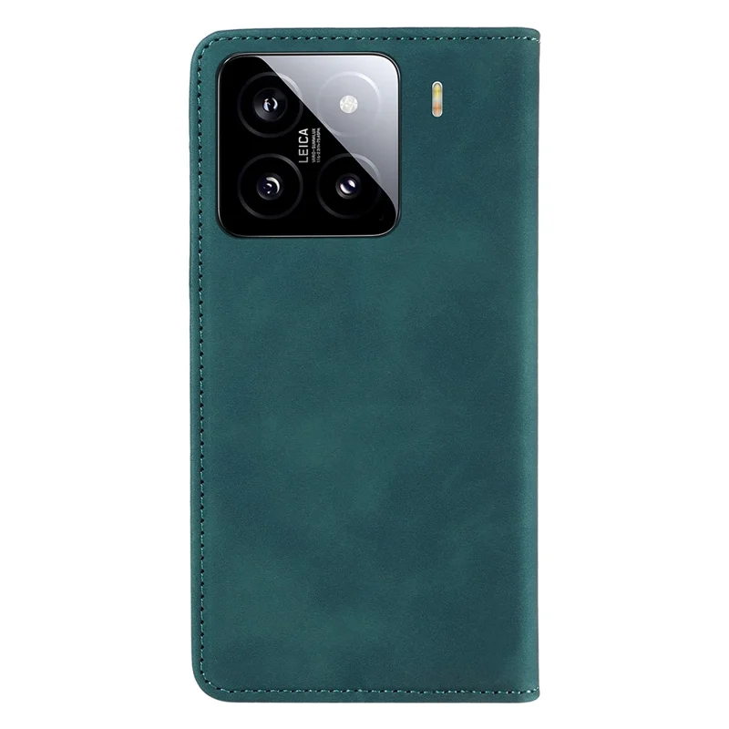 BETOPNICE 003 For Xiaomi 15 Wallet Case Leather Phone Cover with Stand - Green