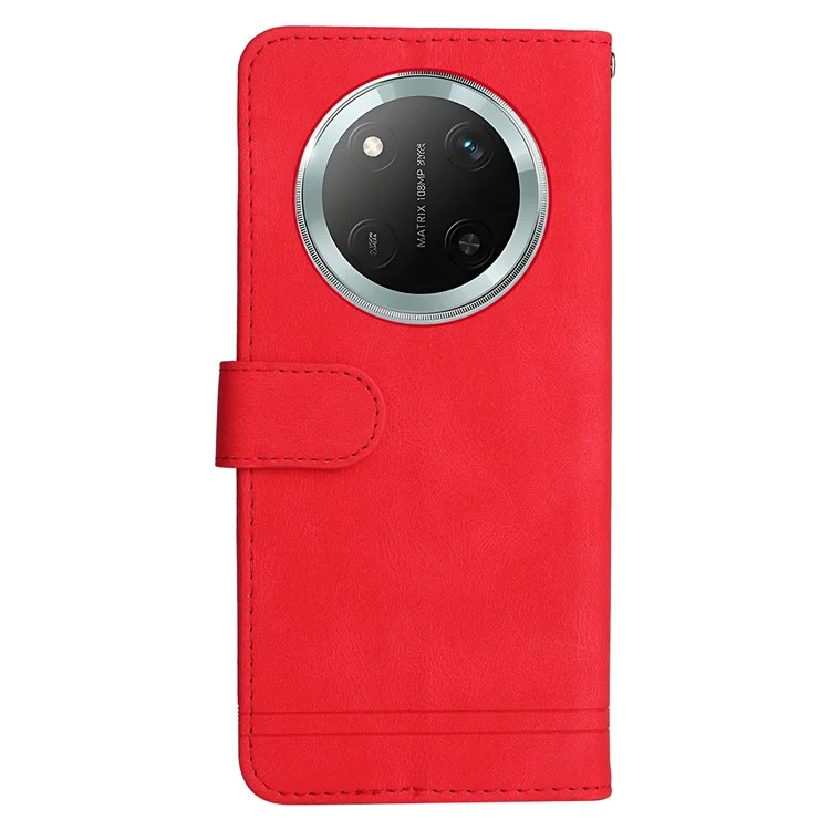 Funda cartera para Honor Magic7 Lite 5G / X9c 5G / X60 Pro 5G - Rojo