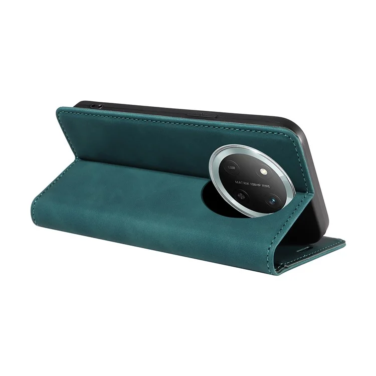 Funda de teléfono tipo cartera BETOPNICE 003 para Honor Magic7 Lite 5G / X9c 5G / X60 Pro 5G, cubierta de cuero con soporte - Verde