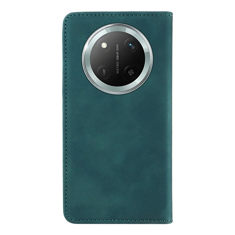 Funda de teléfono tipo cartera BETOPNICE 003 para Honor Magic7 Lite 5G / X9c 5G / X60 Pro 5G, cubierta de cuero con soporte - Verde