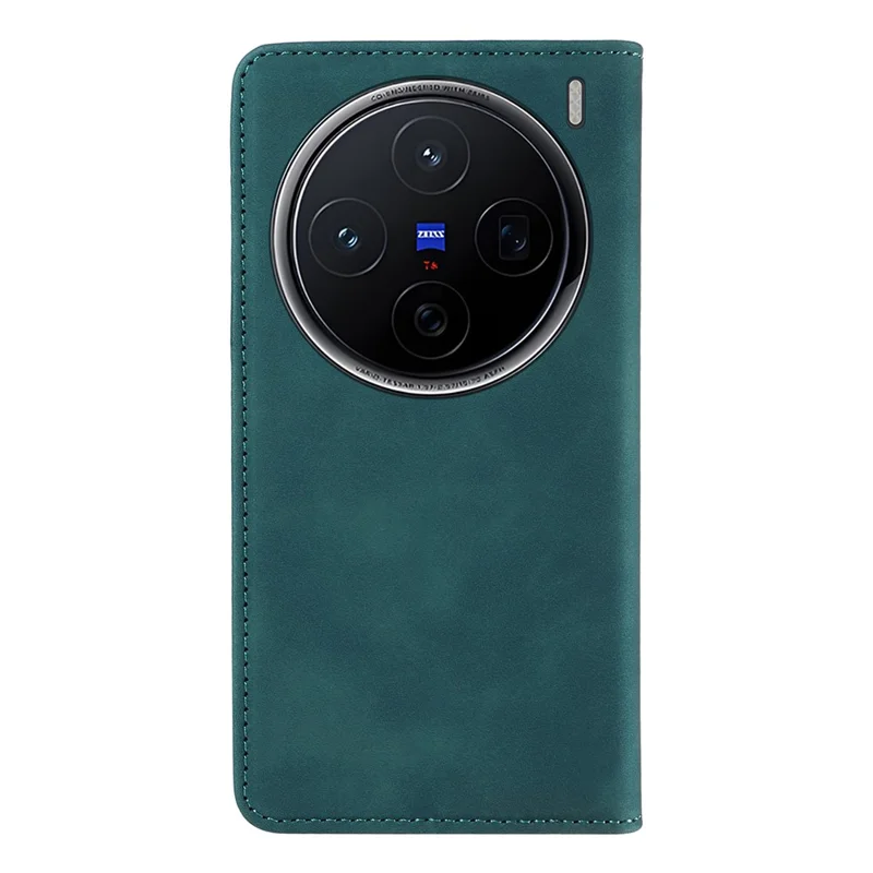 BETOPNICE 003 Funda de piel con soporte para vivo X200 5G - Verde