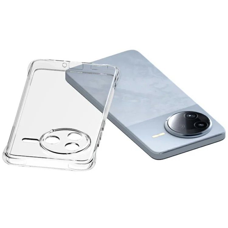 Für Xiaomi Redmi K80 5G TPU Handyhülle rutschfest transparente Handyhülle