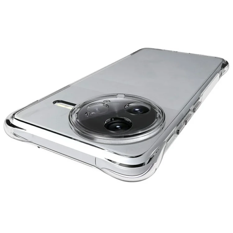 Funda de teléfono TPU transparente antideslizante para Xiaomi Redmi K80 Pro 5G
