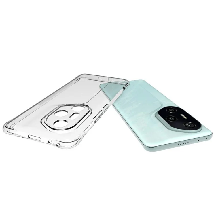 Carcasa de teléfono Para Honor 300 Pro de TPU antideslizante y transparente