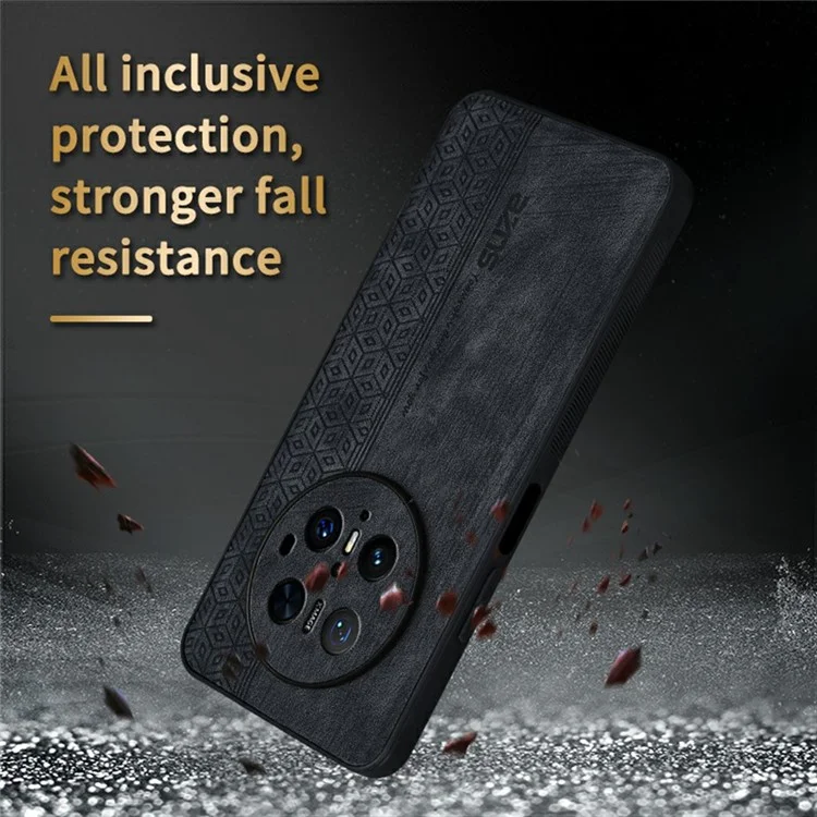 Funda para Huawei Mate 70 Pro de AZNS, de cuero PU con protección y carcasa de TPU - Marrón
