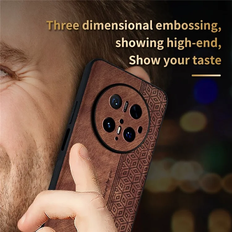 Funda para Huawei Mate 70 Pro de AZNS, de cuero PU con protección y carcasa de TPU - Marrón