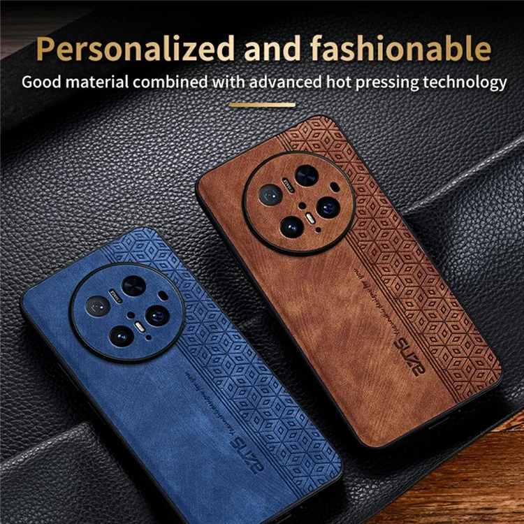 Funda para Huawei Mate 70 Pro de AZNS, de cuero PU con protección y carcasa de TPU - Marrón