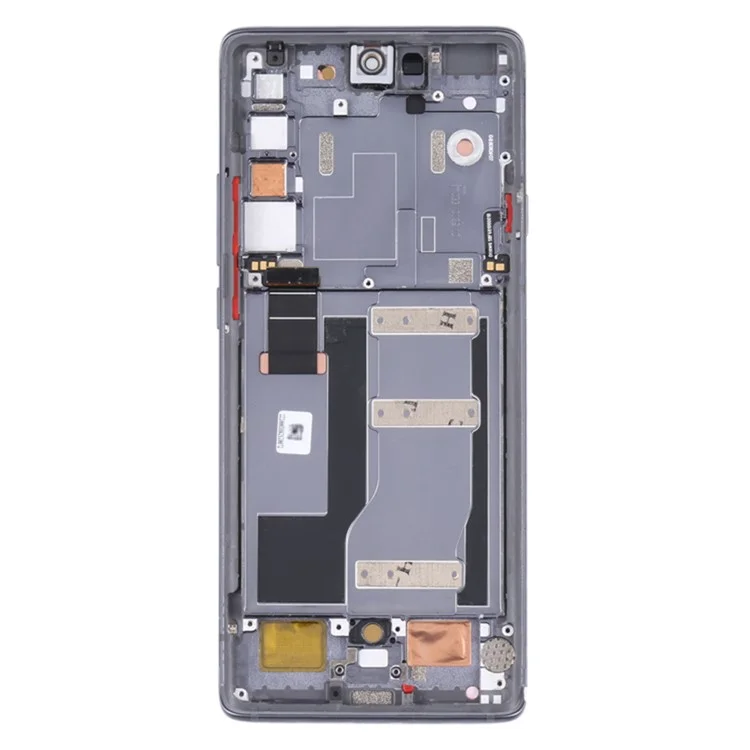 Для TCL 20 Pro 5G T810H OEM класса S AMOLED экран и сборка цифрового блока + рамка (без логотипа) - Черный