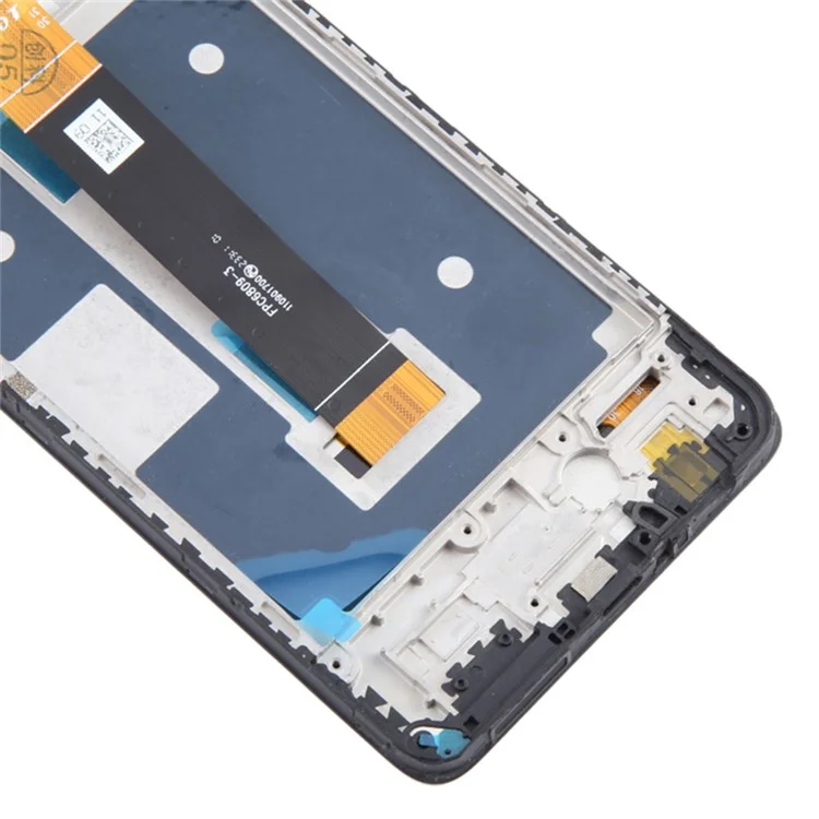 Per TCL 50 SE OEM Grade S LCD Screen e Digitizer Assembly + Cornice (Senza Logo)