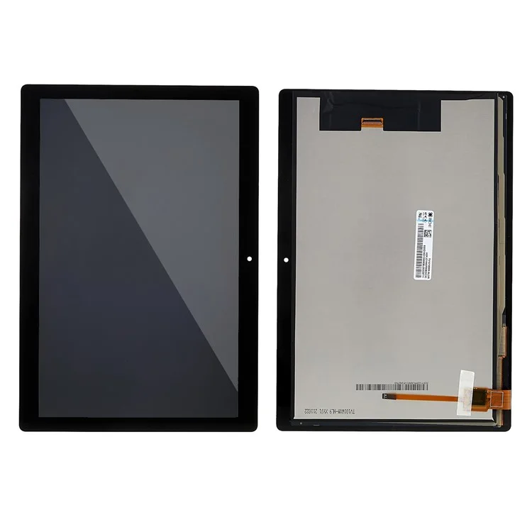 Para Lenovo Tab M10 HD TB-X505 X505F TB-X505L X505 Peça de montagem de tela LCD e digitalizador Grau C (sem logotipo) - Preto