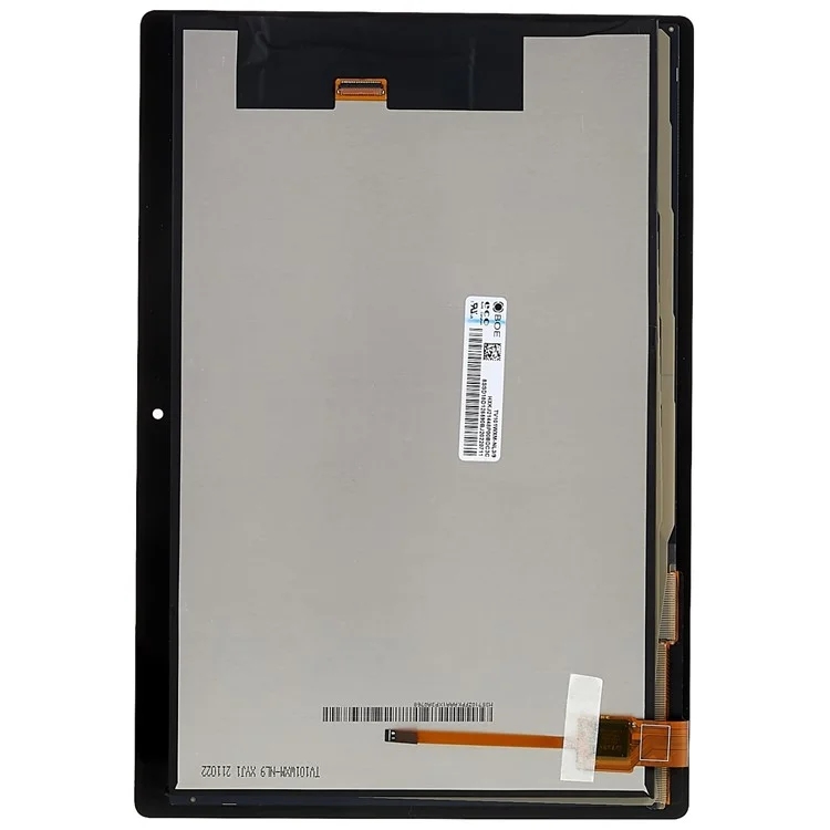 Para Lenovo Tab M10 HD TB-X505 X505F TB-X505L X505 Peça de montagem de tela LCD e digitalizador Grau C (sem logotipo) - Preto