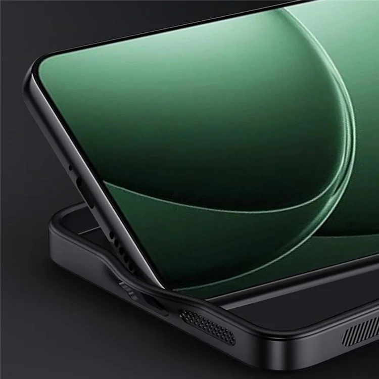Capa para Xiaomi Redmi K80 Pro 5G com textura de madeira, revestimento de couro PU e PC TPU - Preta