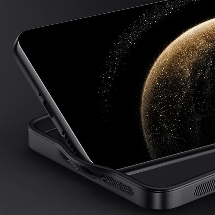 Für Huawei Mate 70 Pro+ / Mate 70 Pro Hülle Holztextur PU-Leder beschichtete PC TPU Handyhülle - Schwarz