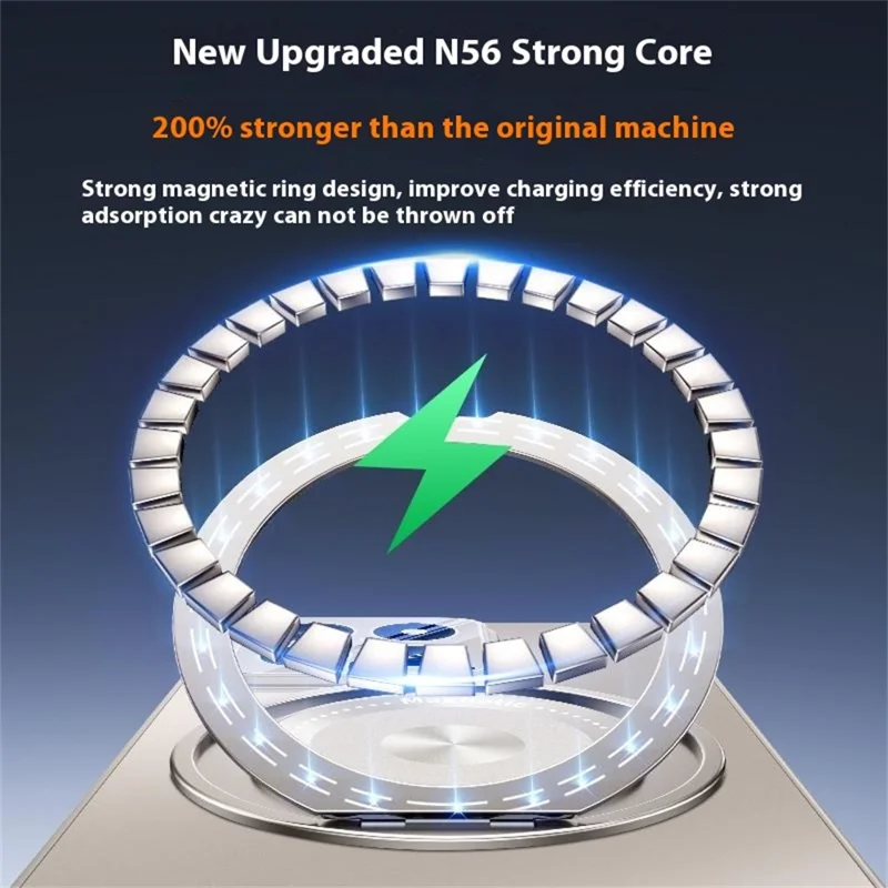 For Xiaomi 14 Magnetic Case Kickstand TPU PC Heat Dissipation Phone Cover - Blue