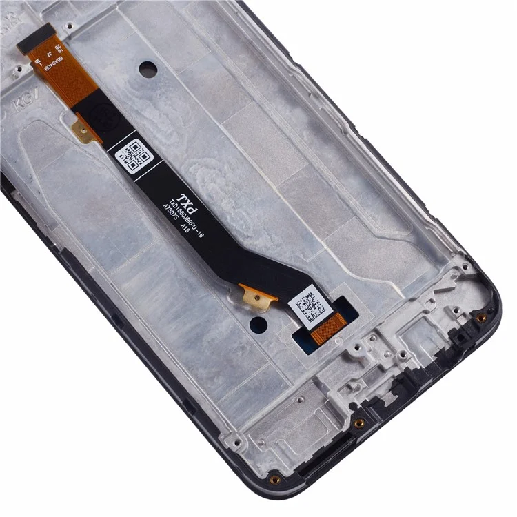 Para TECNO Spark 8P KG7H, KG7 Grado C Ensamblaje de pantalla LCD y digitalizador + Parte del marco (sin logotipo)