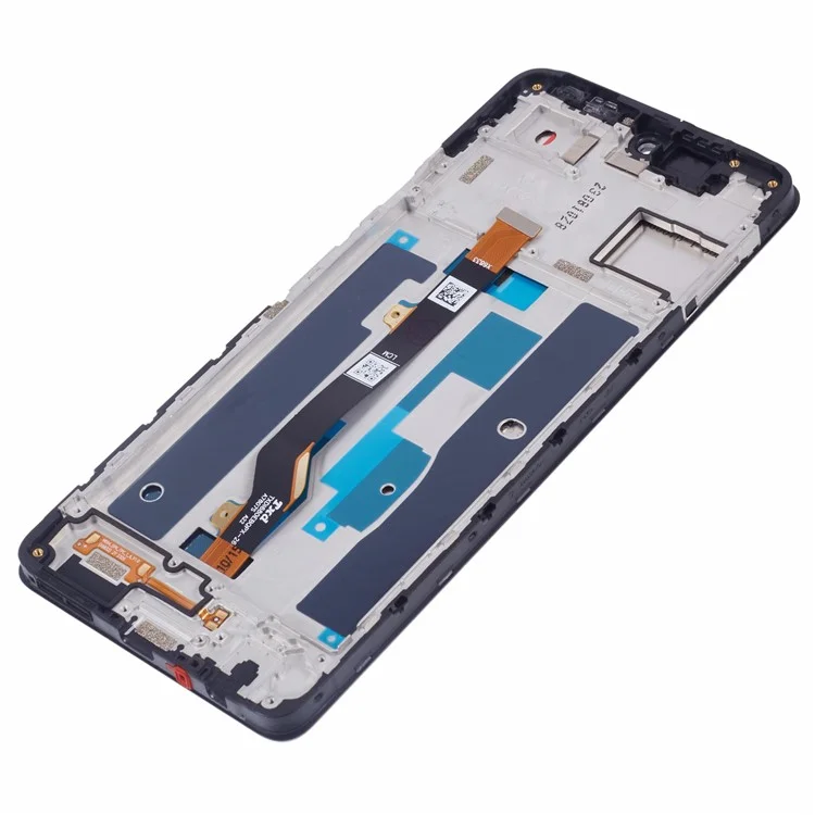 For TECNO Pova 5 4G LH7n Grade C LCD Screen and Digitizer Assembly + Frame Part (Without Logo)
