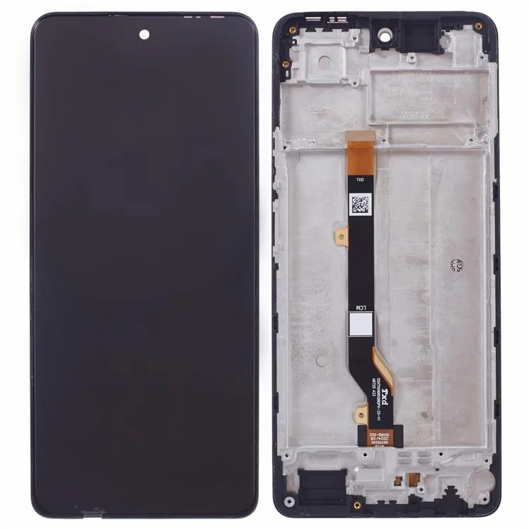Per Infinix Hot 40 X6836 Grado C Schermo LCD e Assemblaggio Digitalizzatore + Parte Cornice (Senza Logo)