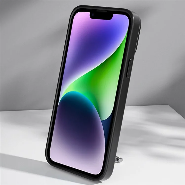 Kickstand-telefonhülle Für Iphone 14 Plus Schocksicheres Slim Case TPU Hard PC Anti-fall-telefonabdeckung