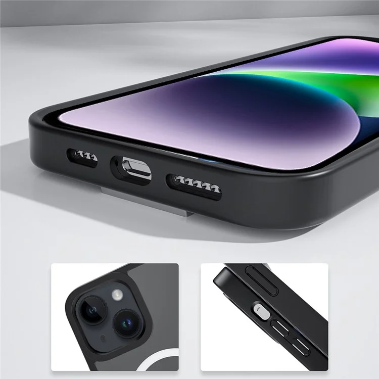 Kickstand-telefonhülle Für Iphone 14 Plus Schocksicheres Slim Case TPU Hard PC Anti-fall-telefonabdeckung