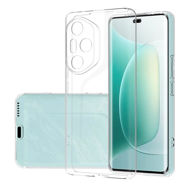 For Honor 300 Pro Clear Phone Case Ultra-Thin Flexible TPU Back Cover
