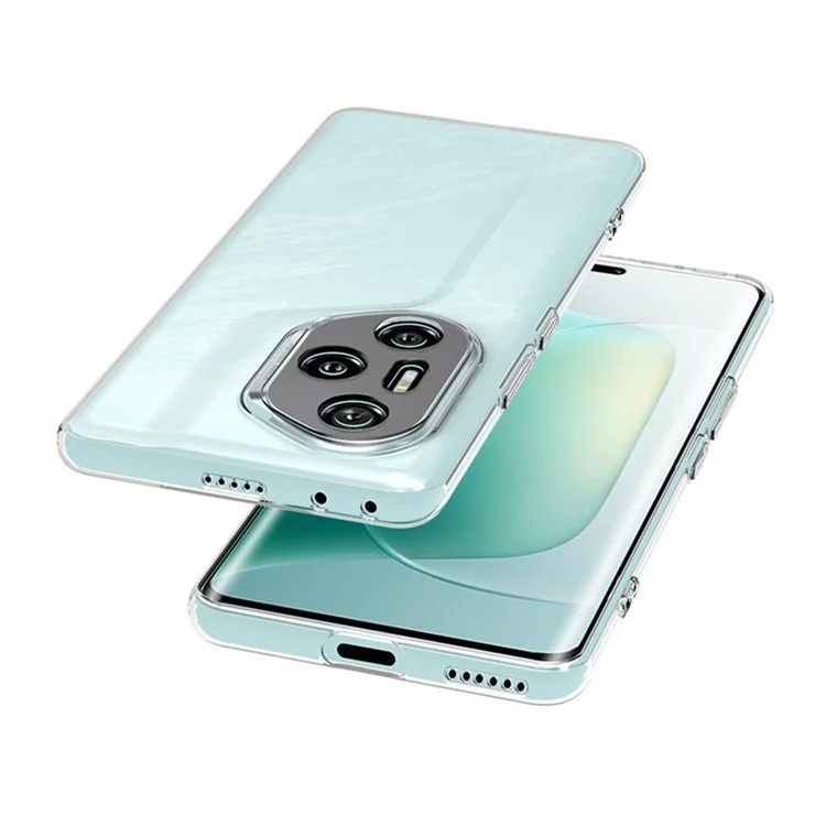 For Honor 300 Pro Clear Phone Case Ultra-Thin Flexible TPU Back Cover