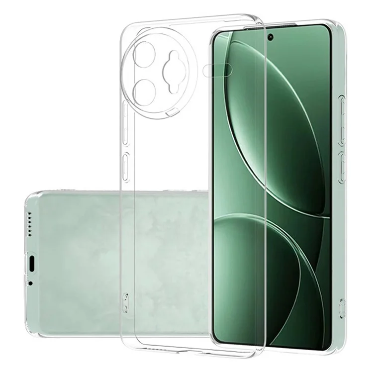 Прозрачный чехол для Xiaomi Redmi K80 Pro 5G, ультратонкий и гибкий TPU-чехол на заднюю панель