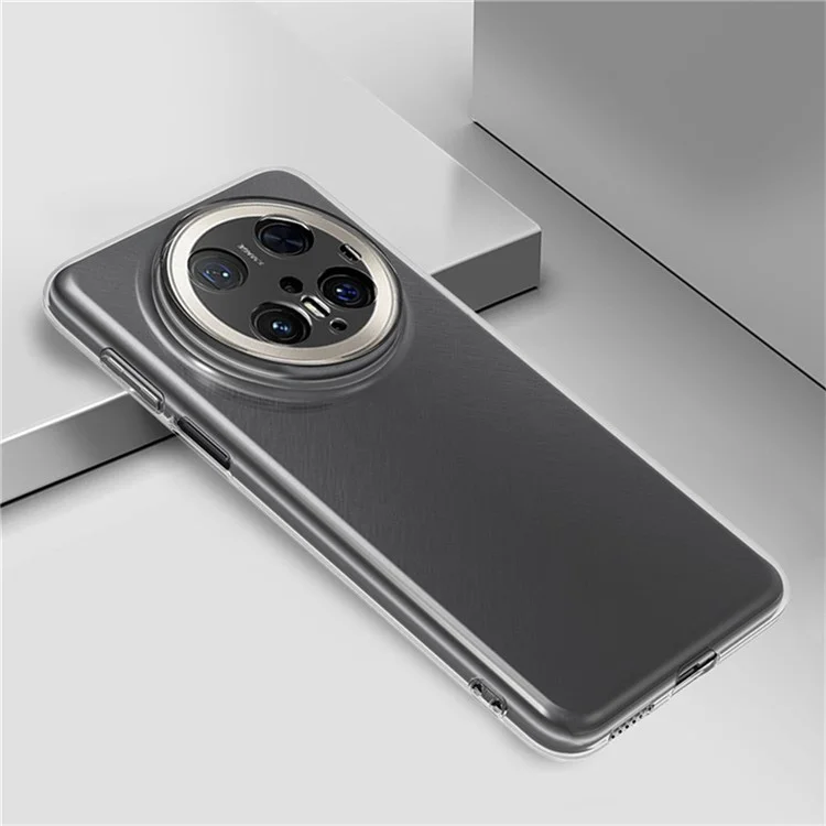 Coque de téléphone transparente ultra-fine et flexible en TPU pour Huawei Mate 70 Pro / Mate 70 Pro+