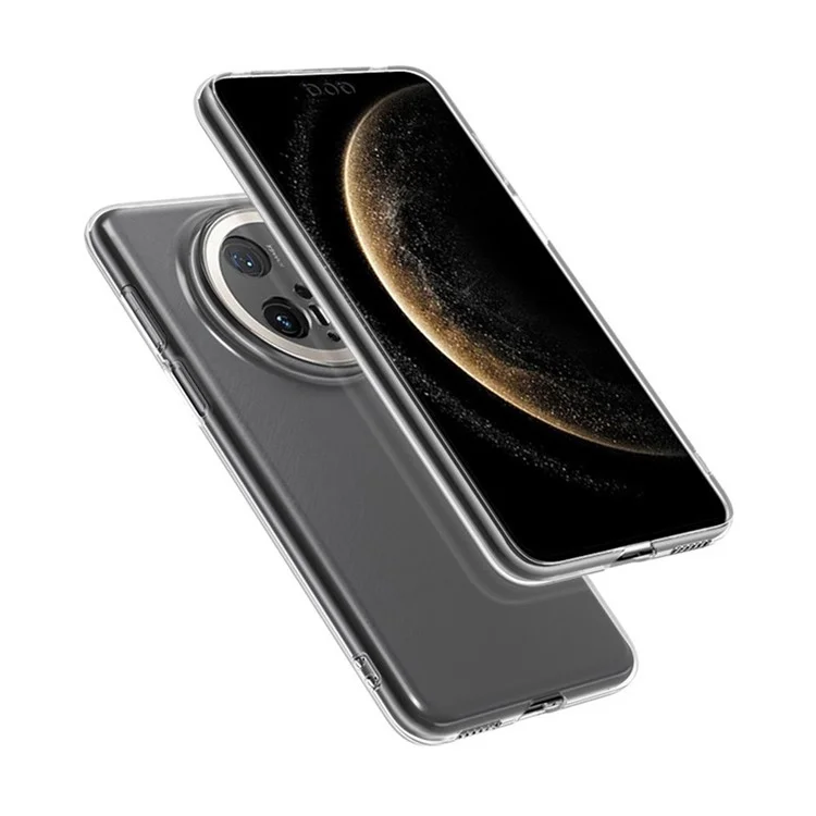 Coque de téléphone transparente ultra-fine et flexible en TPU pour Huawei Mate 70 Pro / Mate 70 Pro+