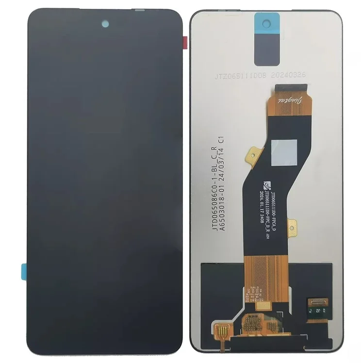 Para ZTE Blade A75 4G Z2359 repuesto de pantalla LCD y conjunto digitalizador de grado OEM (sin logotipo)