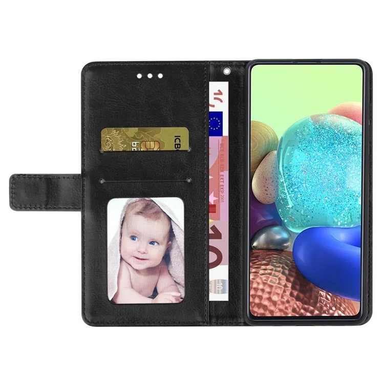Für Motorola Moto G 5G (2025) Hülle Y-förmige Linien Prägung Leder Handyhülle - Schwarz