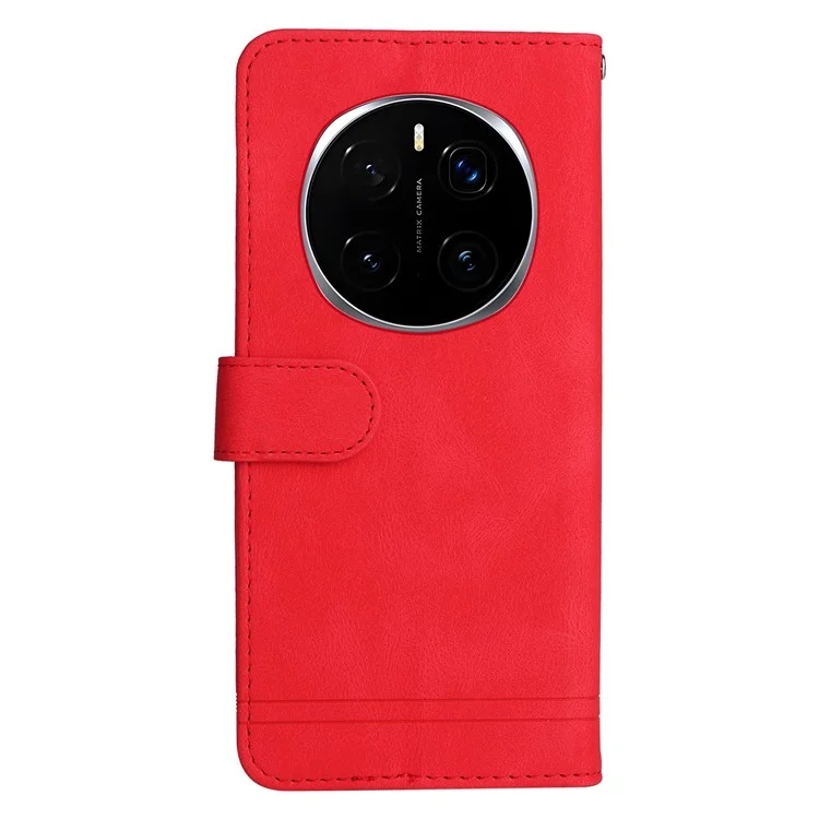 For Honor Magic7 Pro 5G Wallet Case Skin Touch Leather Phone Cover Tree Pattern Hardware - Red

Для чести Magic7 Pro 5G Кожаный чехол-книжка с узором в виде дерева - Красный