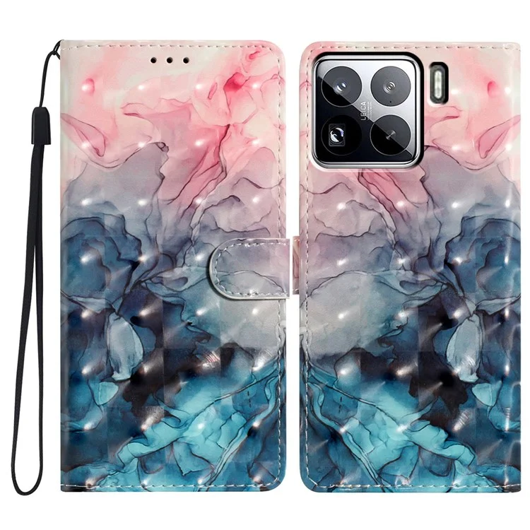 For Xiaomi 15 Pro Case PU Leather Wallet Phone Cover 3D Pattern Printing - Pink Blue Marble

Für Xiaomi 15 Pro Hülle PU-Leder-Geldbörsen-Telefonabdeckung 3D-Muster-Druck - Rosa-Blauer Marmor