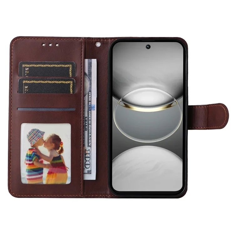 For TECNO Spark 30 4G Case Wallet PU Leather Folio Flip Phone Cover - Brown

Custodia in pelle sintetica a portafoglio con chiusura a libro per TECNO Spark 30 4G - Marrone